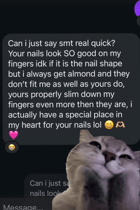A customer writes that this shape fits her better than the almond sets she usually buys